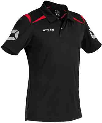 Stanno Forza polo shirt black